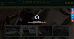 Desktop Screenshot of francislovel.com